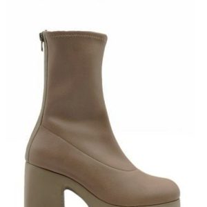 H-4925 CAMELUS TAUPE STIVALETTO TACCO MEDIO DONNA – WONDERS