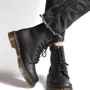 1460 GREASY BLACK NERO ANFIBIO ORIGINALE – DR MARTENS