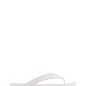 207714 CLASS PLAT FLIP W WHITE WOMAN/DONNA INFRADITO - CROCS