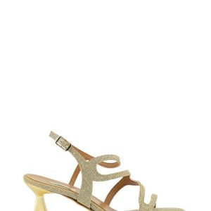 260L NIGHT BEIGE SANDALO ELEGANTE TACCO MEDIO - L AMOUR