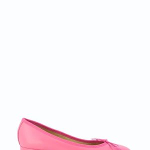 GT33 NAPPA FUXIA BALLERINA TACCO BASSO - CRASTO