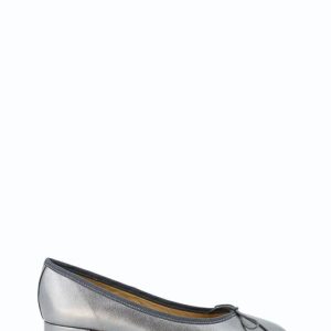 GT33 LAMINATO CANNA DI FUCILE BALLERINA TACCO BASSO - CRASTO