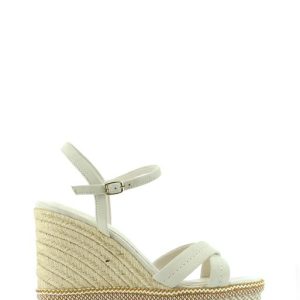 28363-20 IVORY AVORIO SANDALO ZEPPA ALTA DONNA - TAMARIS
