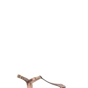 HAMAT BRONZE SANDALO TACCO BASSO DONNA – LES TROPEZIENNES