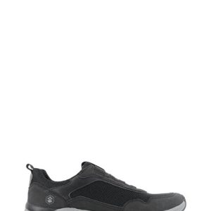 SMC0712-007 R33 BLACK TRAVIS SNEAKER ELASTIC LACE-LUMBERJACK
