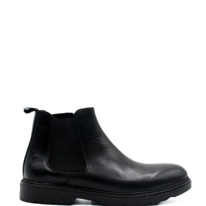 900mar VITELLO NERO STIVALETTO BEALTES UOMO