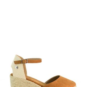 170770 CAMEL CUOIO CAMPESINA ESPADRILLAS DONNA- REFRESH