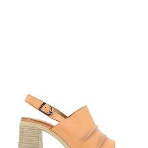 K-7992 CUOIO SANDALO PELLE ACCOLLATO TACCO ALTO - KEYS