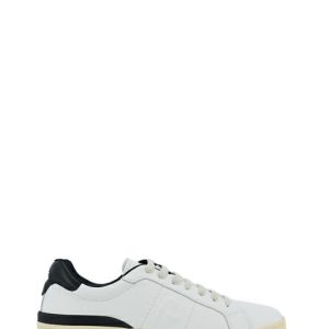 WALKER 02 CALF WHITE/BLACK SNEAKER UOMO -  LIU JO