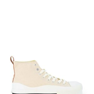 1061122 CRUDO BEIGE SNEAKER ALTA DONNA - VICTORIA