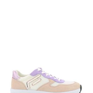 WANDA PINK ROSA SNEAKER TELA+CAMOSCIO DONNA-FORNARINA GLAM