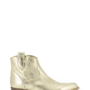 LULU 03 LAMINATO PLATINO STIVALETTO TEXANO TACCO BASSO