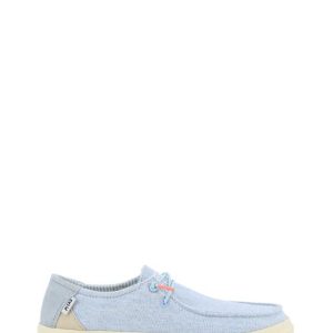 DALIA CELESTE SNEAKER BARCA TESSUTO DONNA - PITAS