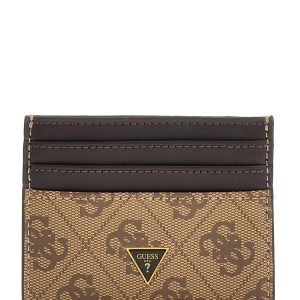 SMVELE LEA25 BEIGE/BROWN MITO CARD CASE PORTACARTE - GUESS?