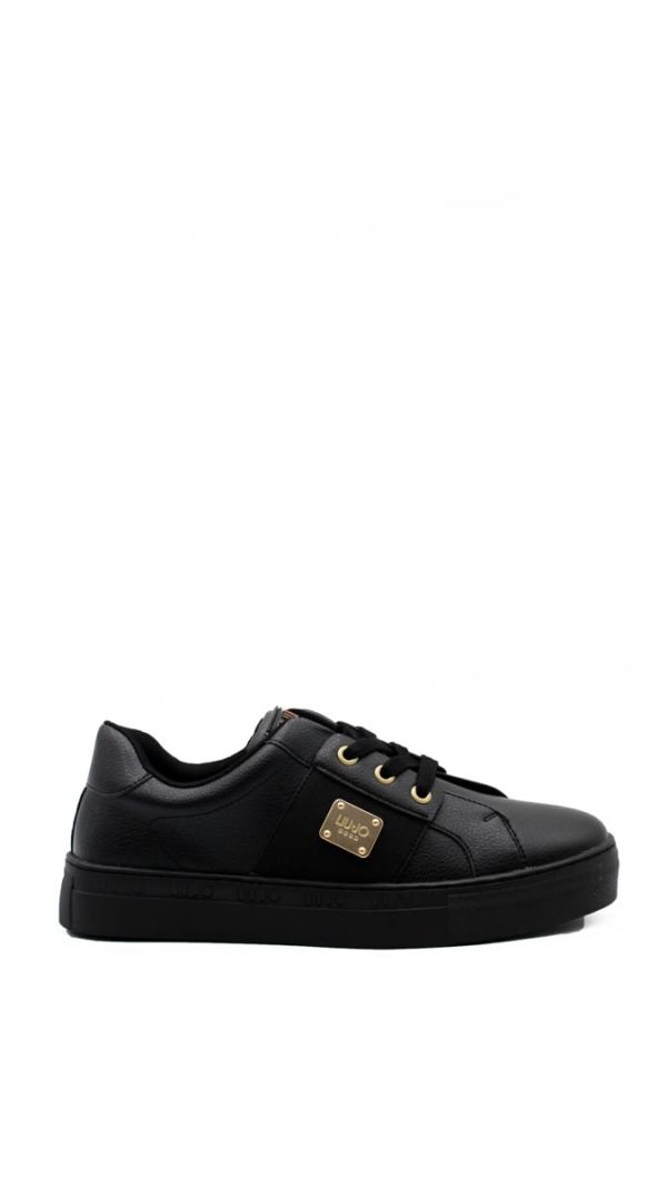 ALICIA 215 CALF BLACK NERO SNEAKERS DONNA - LIU JO