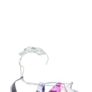MIKE 1 FUXIA LILLA GOLD BALLERINA/SANDALO - I LOVE ITALY