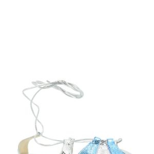 MIKE 1 SILVER JEANS BALLERINA/SANDALO SCHIAVA - I LOVE ITALY