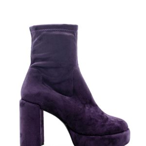 7227001 CAM MELANZANA STIVALETTI TACCO ALTO DONNA - OPEN TOO