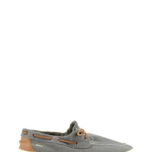 GEORGE CANVAS SMOKE GRIGIO MOCASSINO BARCA - WOZ?