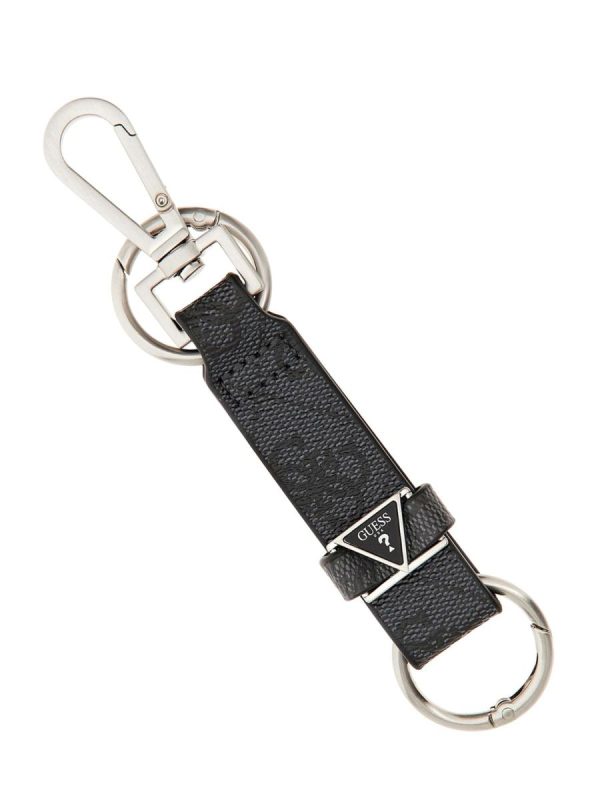 RMVEZZ P3105 BLACK VEZZOLA PORTACHIAVI KEYRING - GUESS?