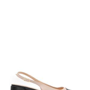 4877022 CAP NERO+NUDE SLINGBACK - OPEN TOO