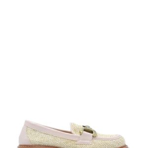 6383012 CANVAS NATURAL CA NUDE MOCASSINO RAFFIA - OPEN TOO