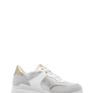 56546 11 SCAMOSCIATO CRISTAL SNEAKER ZEPPA MEDIA  - IGI&CO