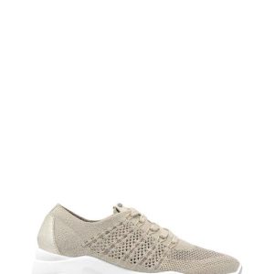 56647 22 TESSUTO TAUPE/PLATINO SNEAKER PLATFORM - IGI&CO