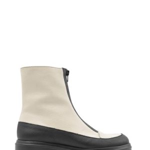A 2802 NEGRO/CREAM NERO/CREMA STIVALETTO BASSO - WONDERS