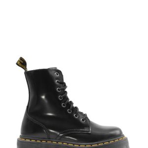 JADON BLACK NERO STIVALETTO ANFIBIO PLATFORM – DR MARTENS