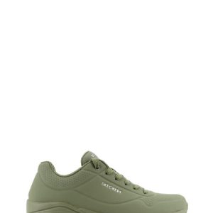 52458 DKGR UNO DARK GREEN VERDE STAND ON AIR- SKECHERS UOMO