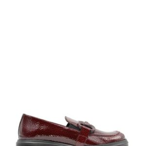 H-2821 CARIBU VINO BORDO' MOCASSINO ZEPPA BASSA - WONDERS