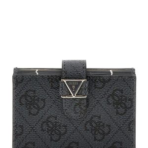 RW1573 P3401 NOELLE COAL LOGO PORTACARTE - GUESS?