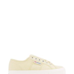 S9111LW AKJ BEIGE LT EGGSHELL PLATFORM - SUPERGA