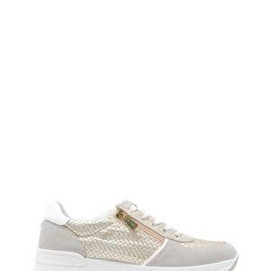 56637 22 SCAMOSCIATO/CAPRA BEIGE SNEAKER PLATFORM - IGI&CO