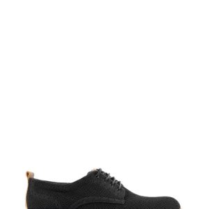 16027 00 TESSUTO NERO SCARPA CASUAL DERBY ESTIVO - IGI&CO