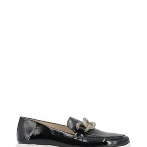 A-2405 LACK NERO MOCASSINO ZEPPA BASSA - WONDERS