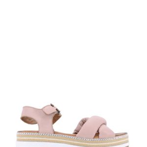 WU3702 SCT NSK ROSA SANDALO ZEPPA BASSA DONNA - BUENO