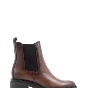 25030-305 COGNAC STIVALETTO TACCO MEDIO - TAMARIS