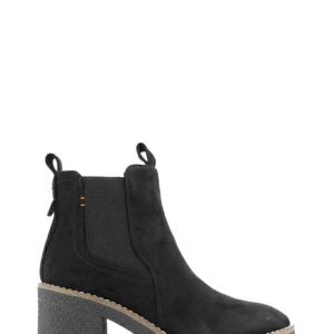 170990 NEGRO NERO STIVALETTO BEATLES TACCO MEDIO-REFRESH