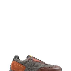 11821C-T2861AM BROWN COMBI SNEAKER CASUAL CHIC - AMBITIOUS