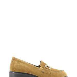 46515 44 NAPPA SCAMOSCIATA COGNAC MOCASSINO MORSETTO-IGI&CO