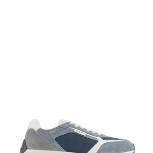 RUNNING 02 S3147 BLU/GREY SNEAKER COW SUEDE/NYLON- LIU JO