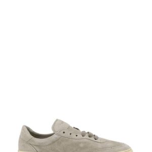 28H6 DAINO SABBIA SNEAKER STRINGATA CAMOSCIO - FRAU