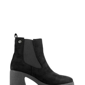 171311 NEGRO NERO STIVALETTO BEATLES TACCO ALTO - REFRESH