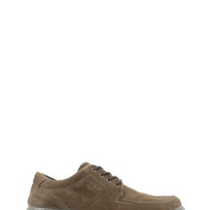 47046 11 NABUK GUM CAFFE' SCARPA ALLACCIATA CONFORT - ENVAL