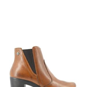 47517 33 VITELLO COGNAC STIVALETTO CON ELASTICO - ENVAL