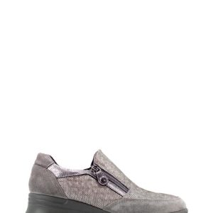 47602 11 SCAMOSCIATO GRIGIO SNEAKER LAMPO LATERALE - ENVAL
