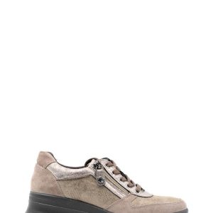 47603 22 SCAMOSCIATO FANGO SNEAKER LAMPO LATERALE - ENVAL