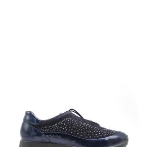 47747 11 NAPLAK BLU SCURO SNEAKERS DONNA - ENVAL